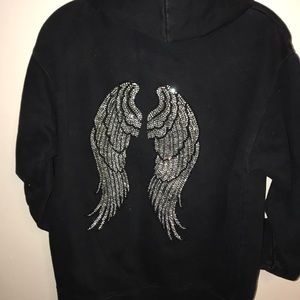 Heavy Angel Wing Sweatshirt